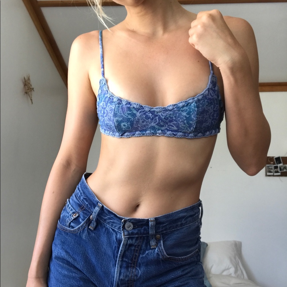 TOP Posh Pua blue top size Small